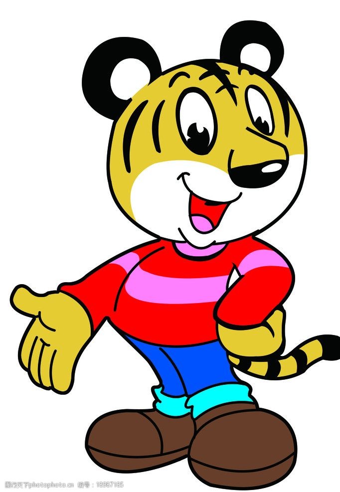 卡通虎 動畫中的經(jīng)典形象與藝術(shù)魅力